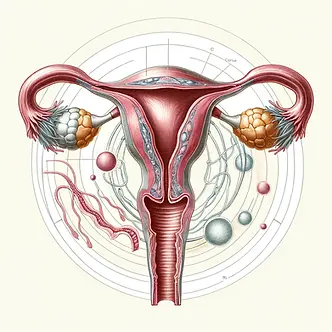 DALL·E 2024-02-28 12.51.28 - Create a detailed anatomical illustration of the uterus, high